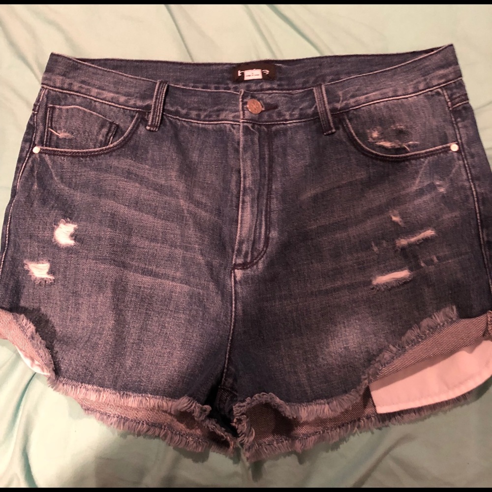 Bebe Jean shorts